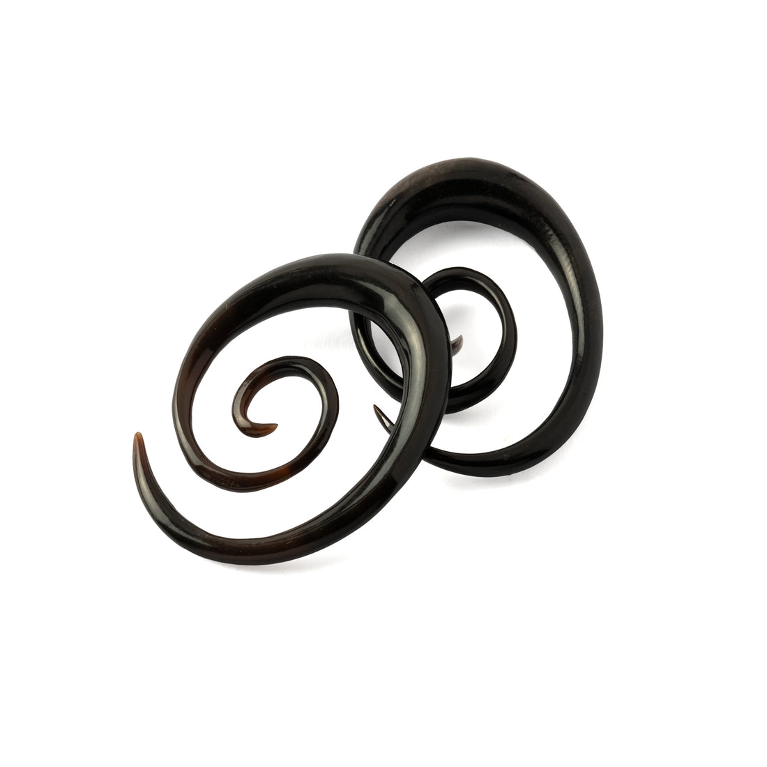 Black Oval Spiral Stretcher