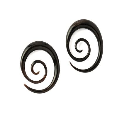 Black Oval Spiral Stretcher