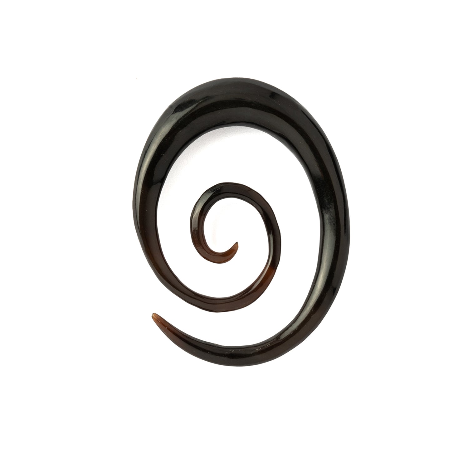 Black Oval Spiral Stretcher