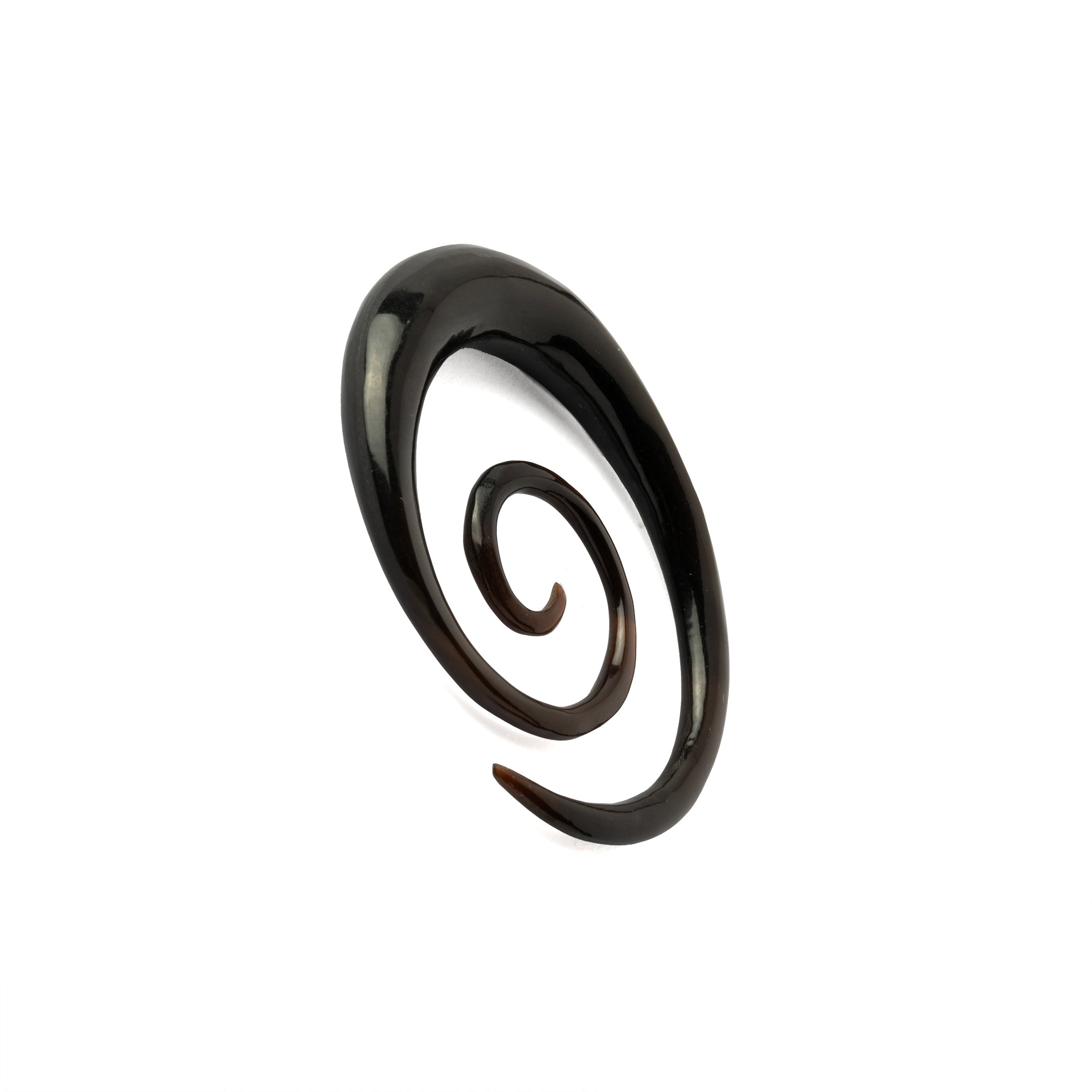 Black Oval Spiral Stretcher