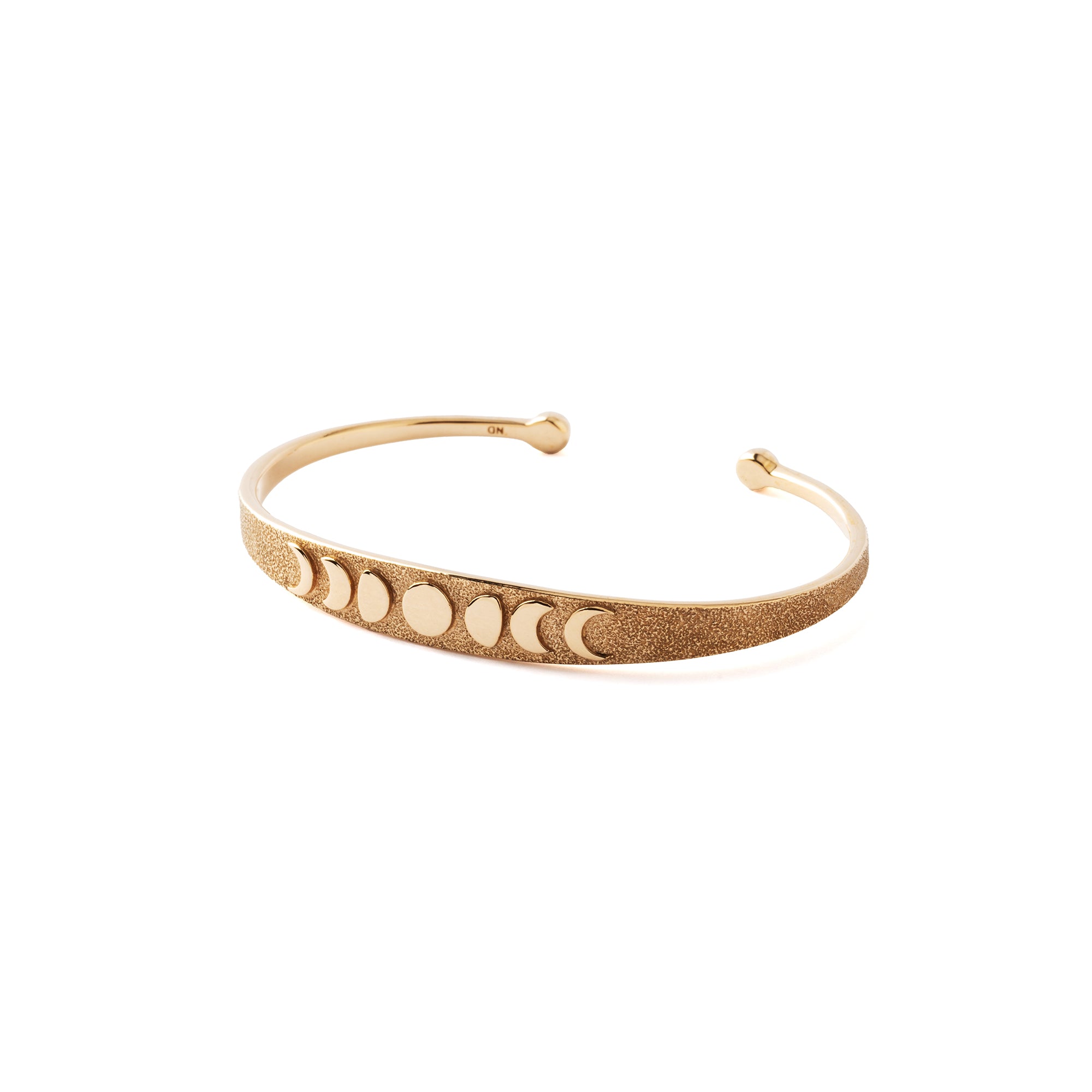 Lunar Open Bangle right side view