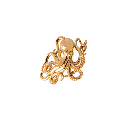 Bronze Octopus Necklace