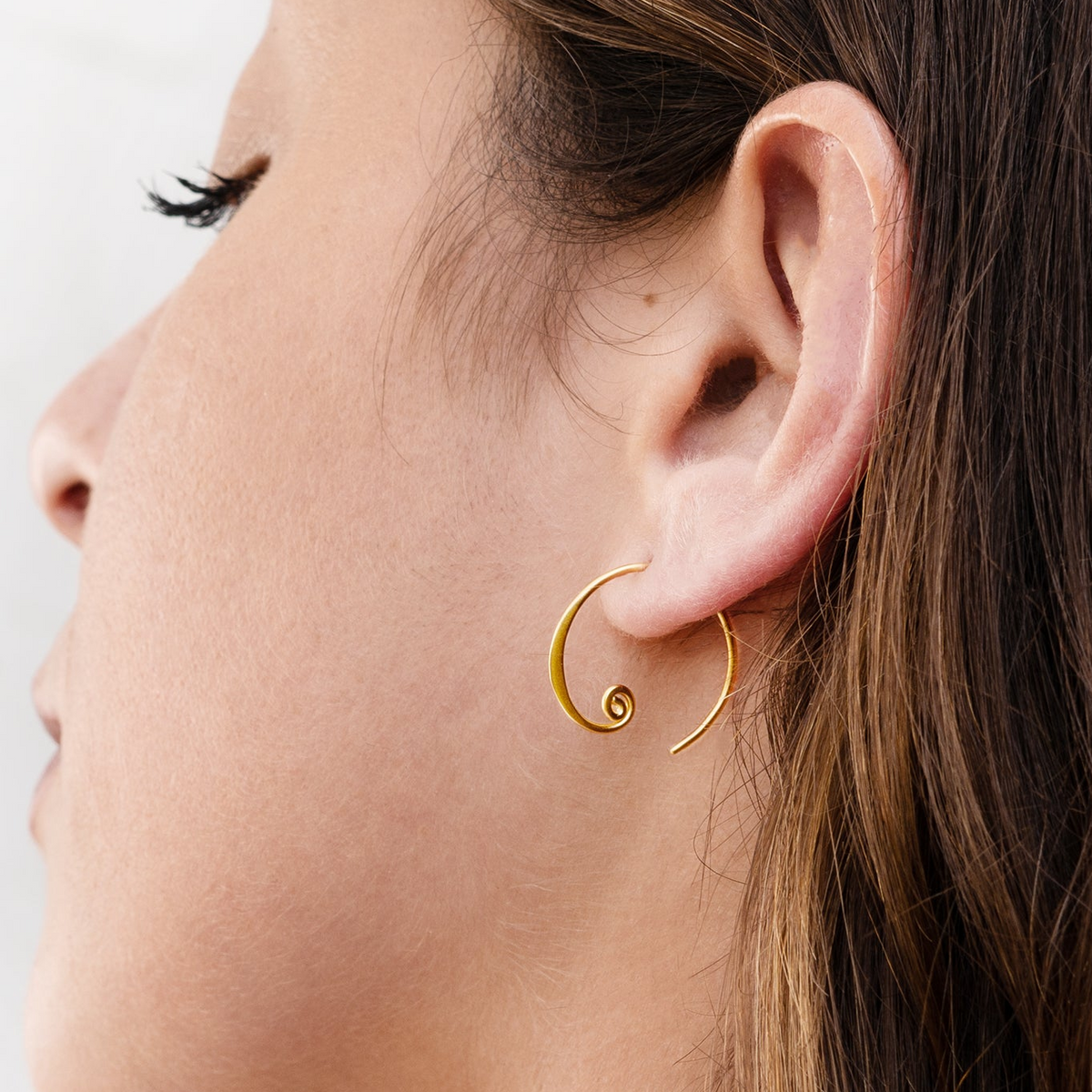 Curlicue Hoops