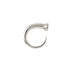 Tawhio Silver Gauge Earrings side view