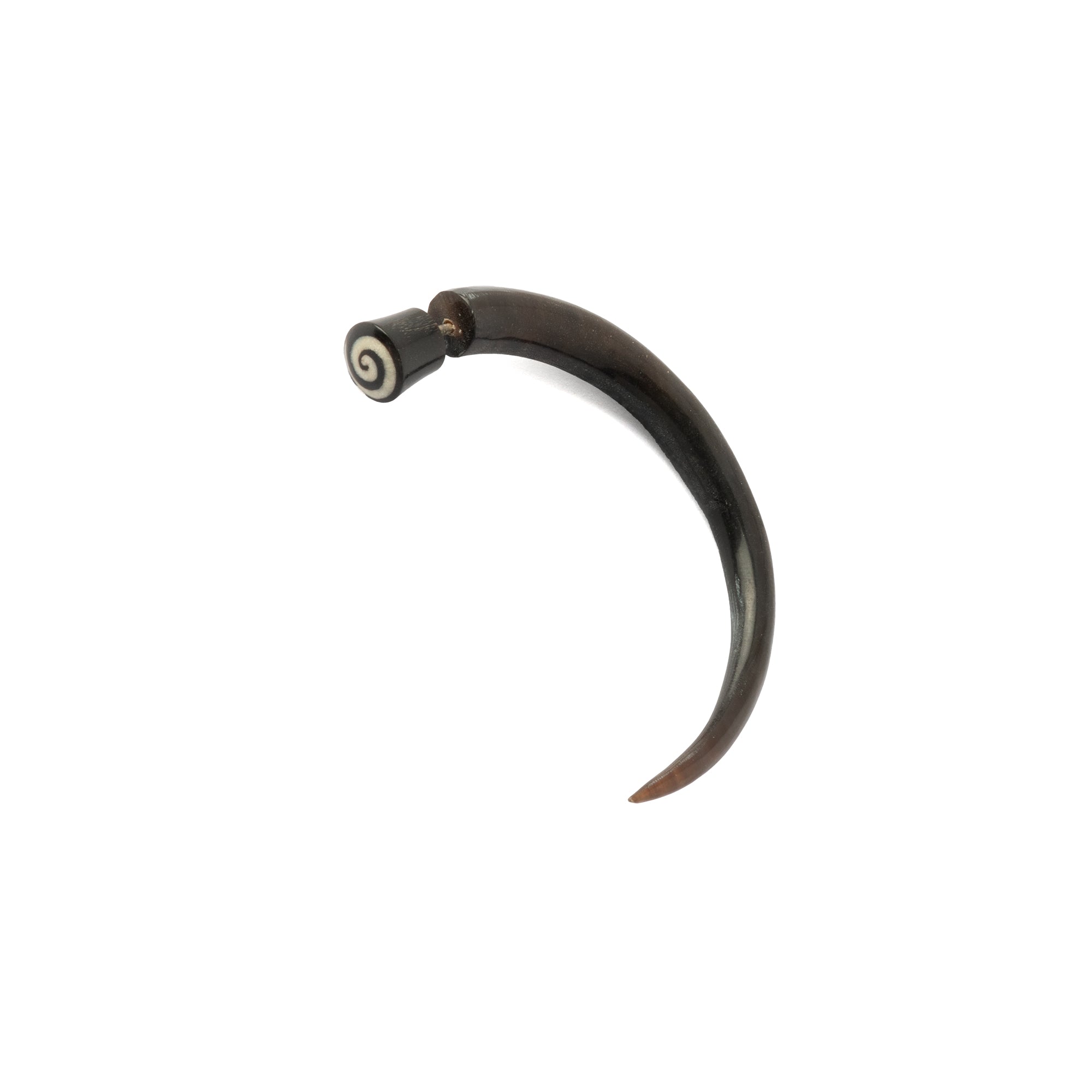 Las Dalias Spiral Fake Gauge Earrings