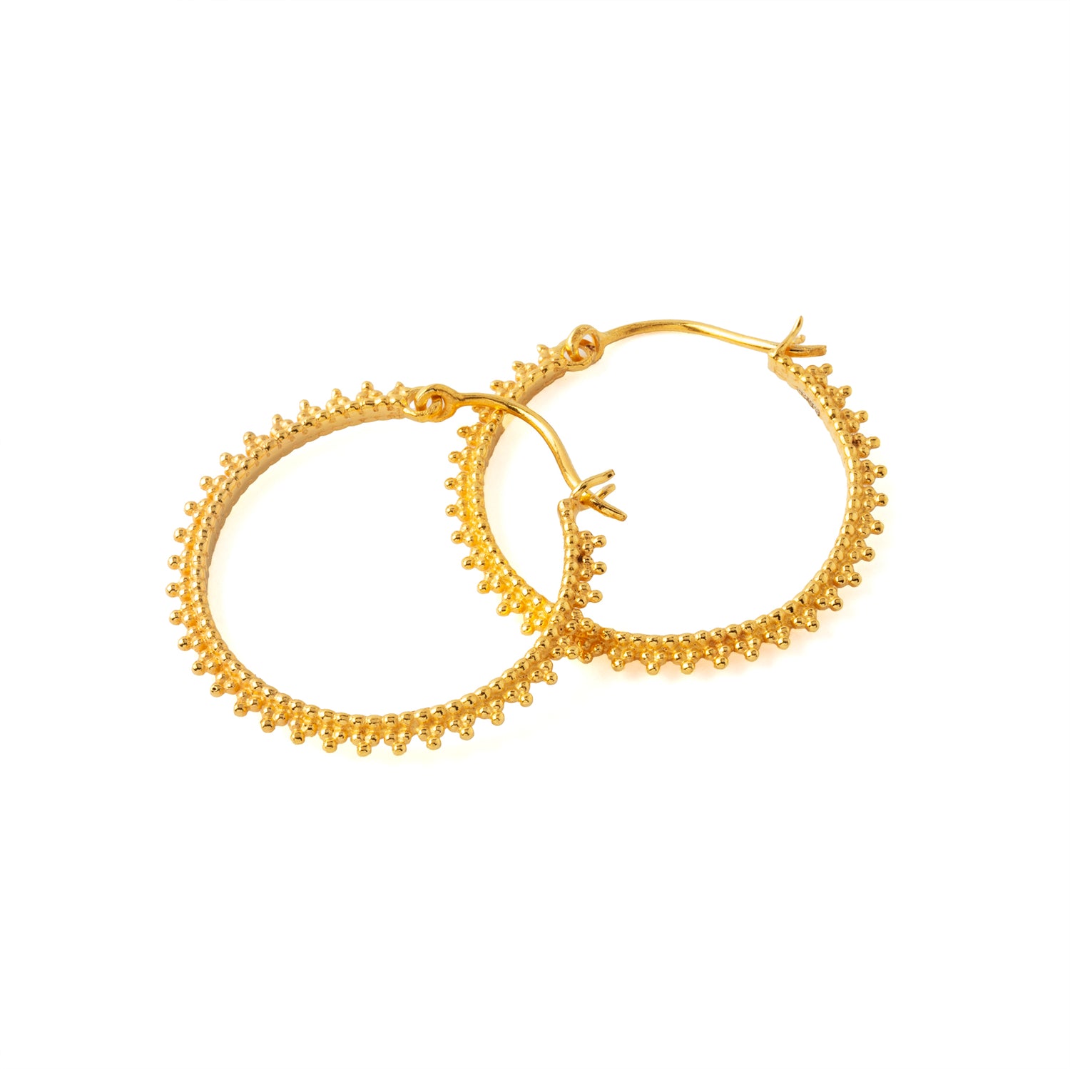 Indian Gold Hoops