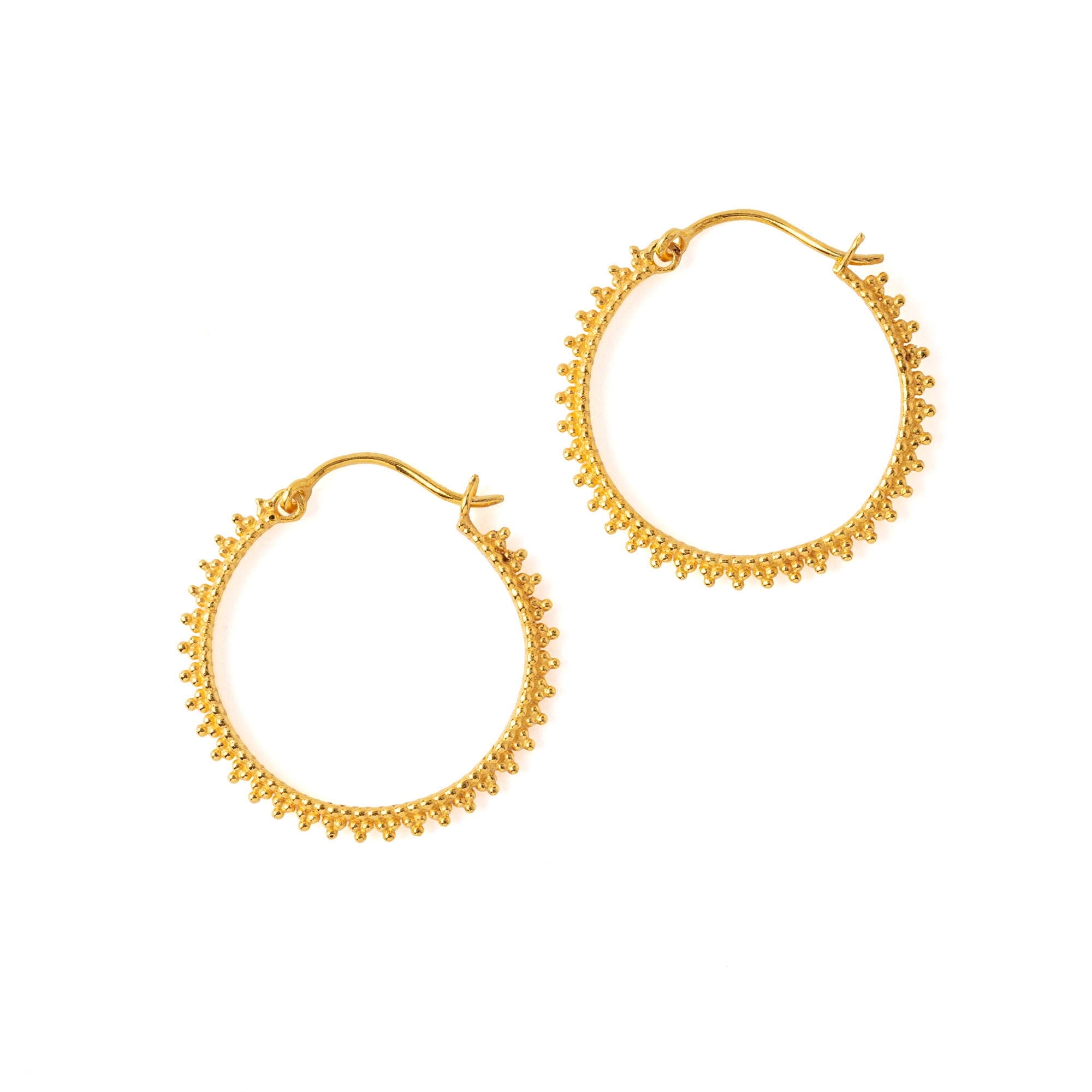 Indian Gold Hoops