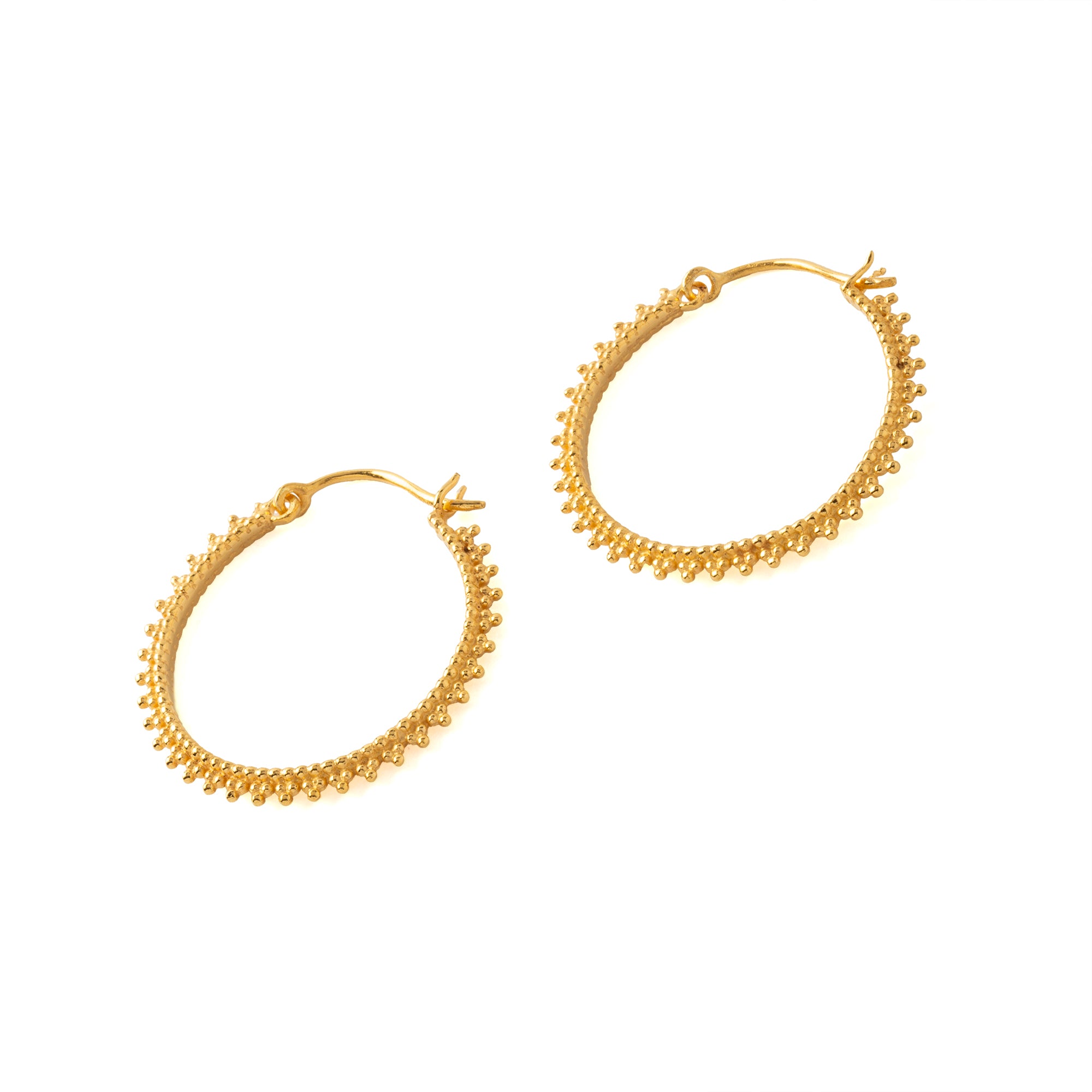 Indian Gold Hoops