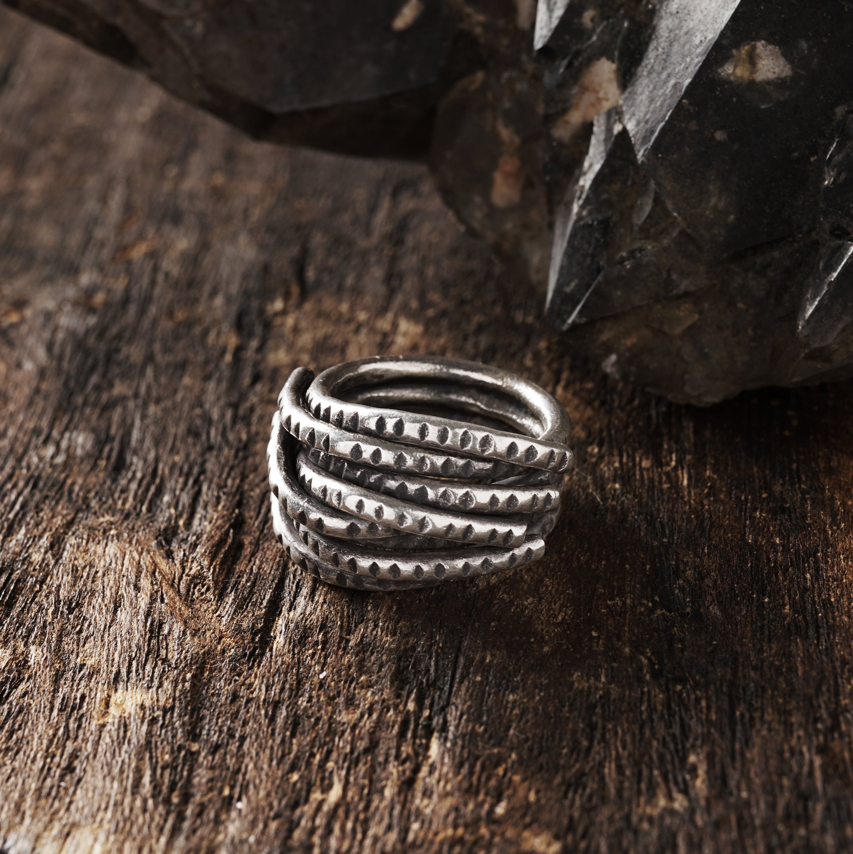Entangled Silver Ring