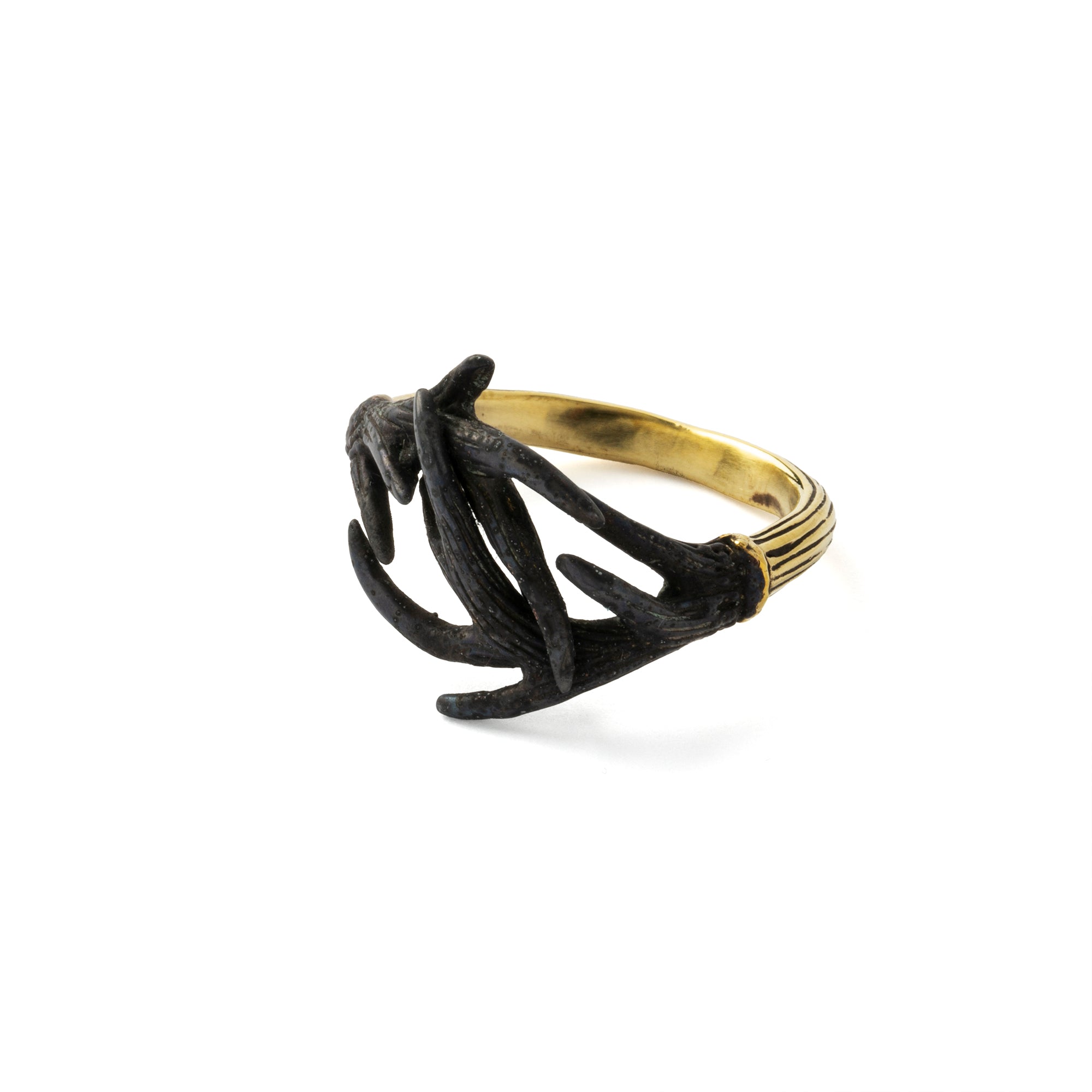 Entwined Antler Ring