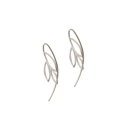 Fern Hook Earrings right side view