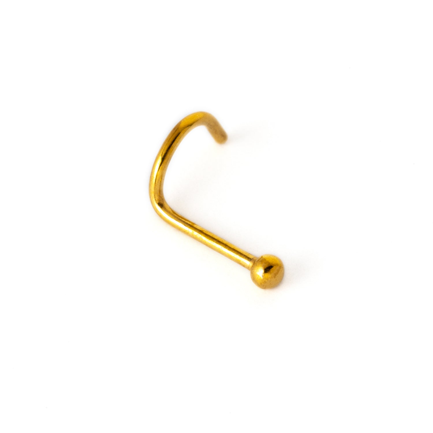 Dot Gold Nose Stud