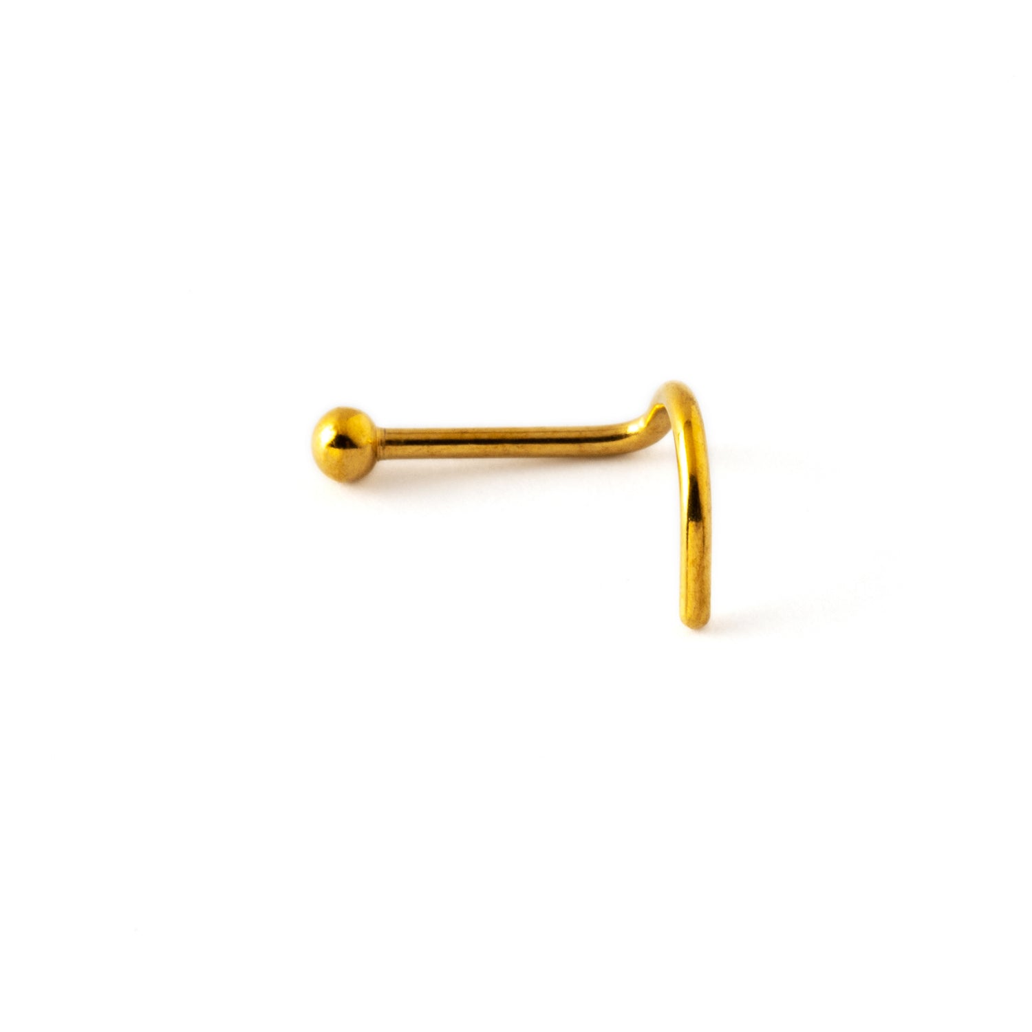 Dot Gold Nose Stud