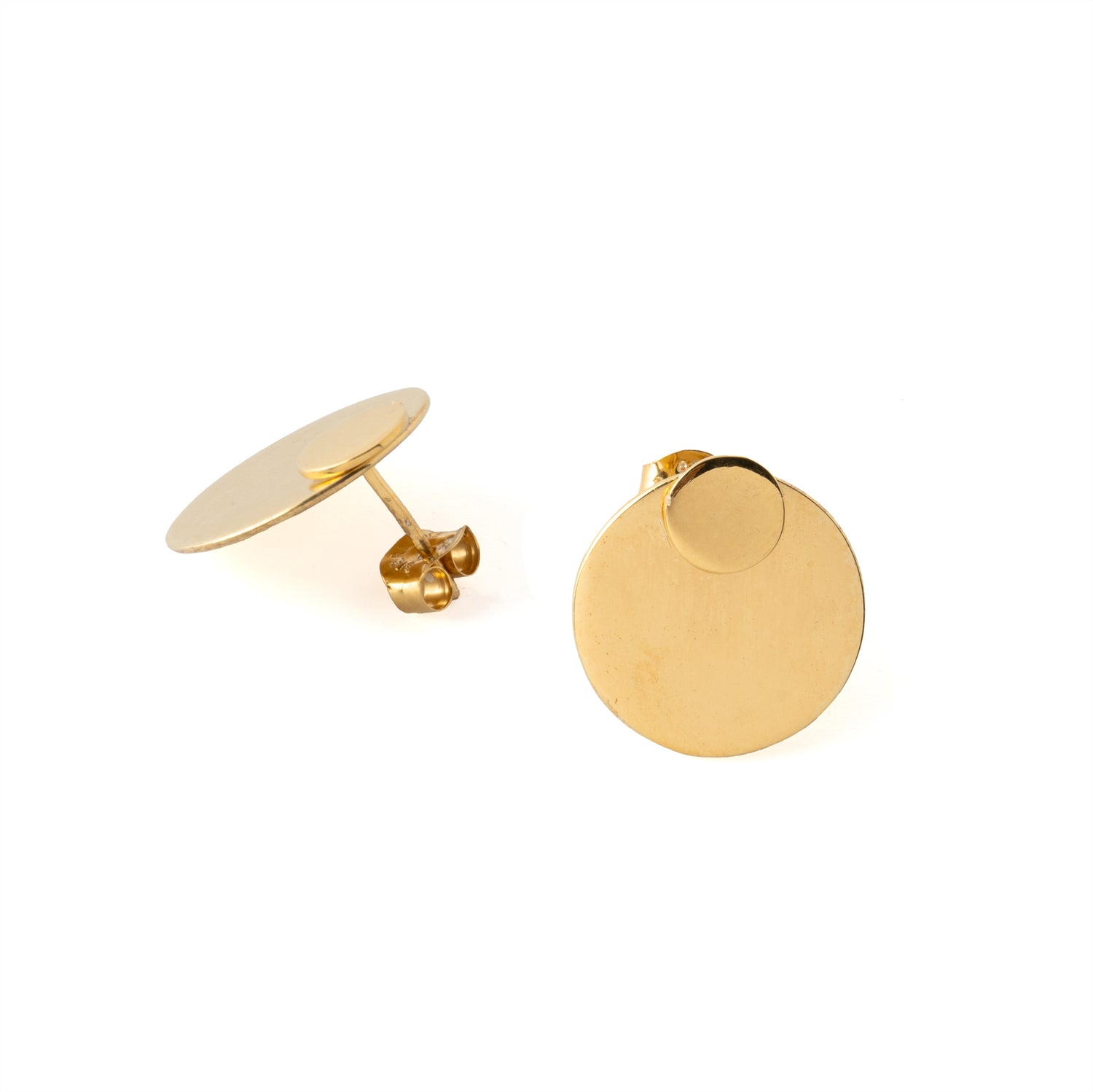 Gold Disc Ear Jacket