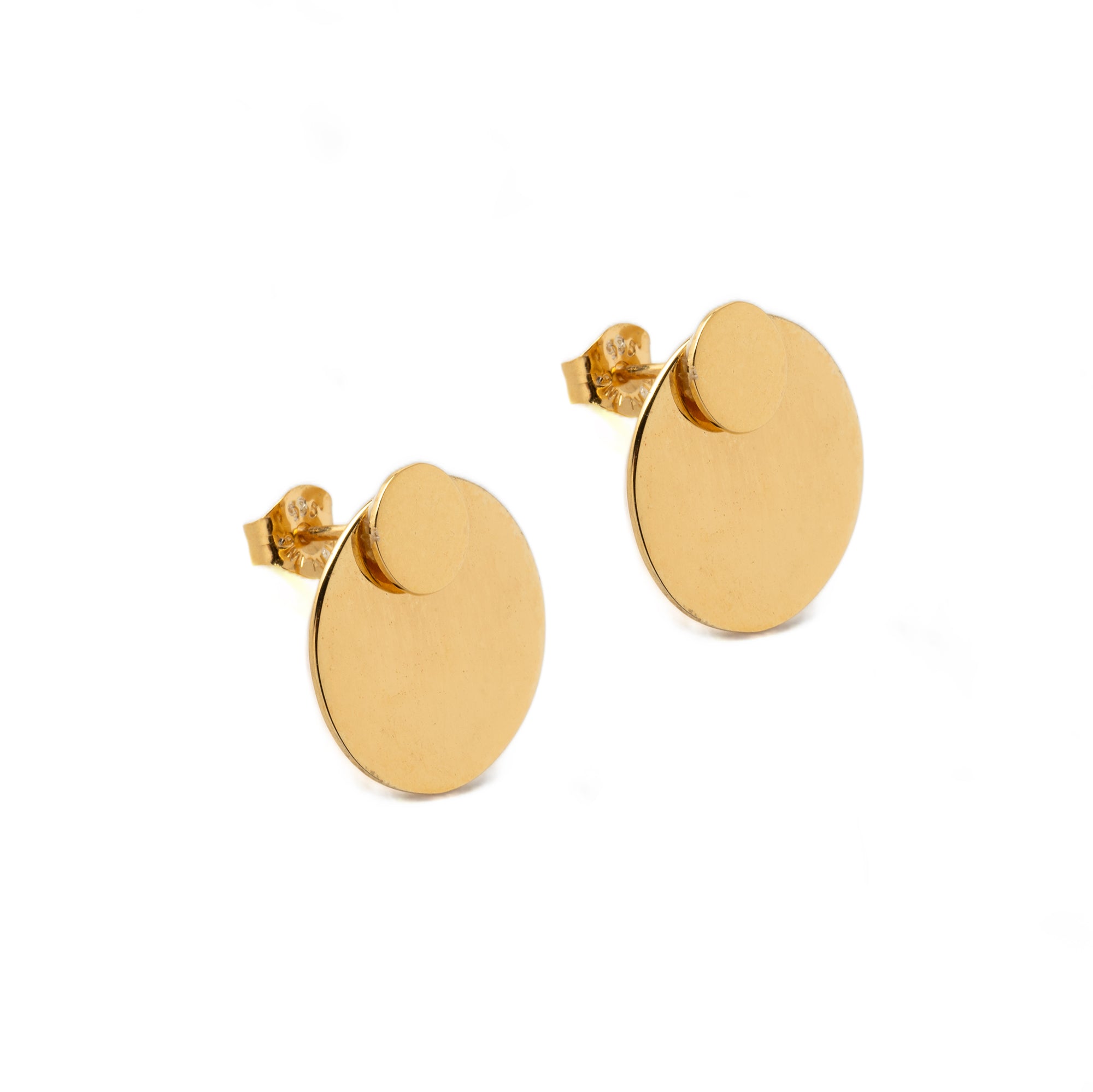 Gold Disc Ear Jacket