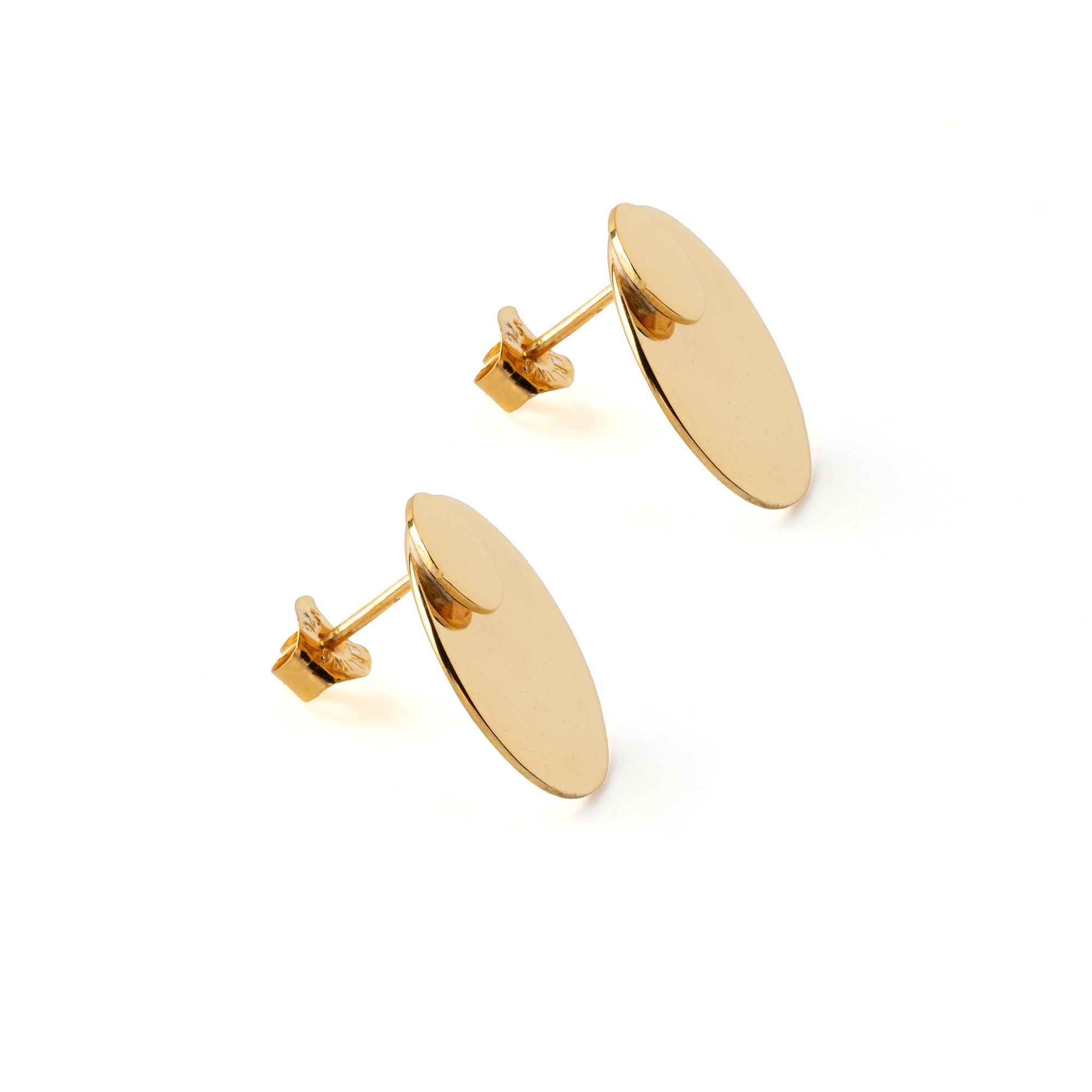 Gold Disc Ear Jacket