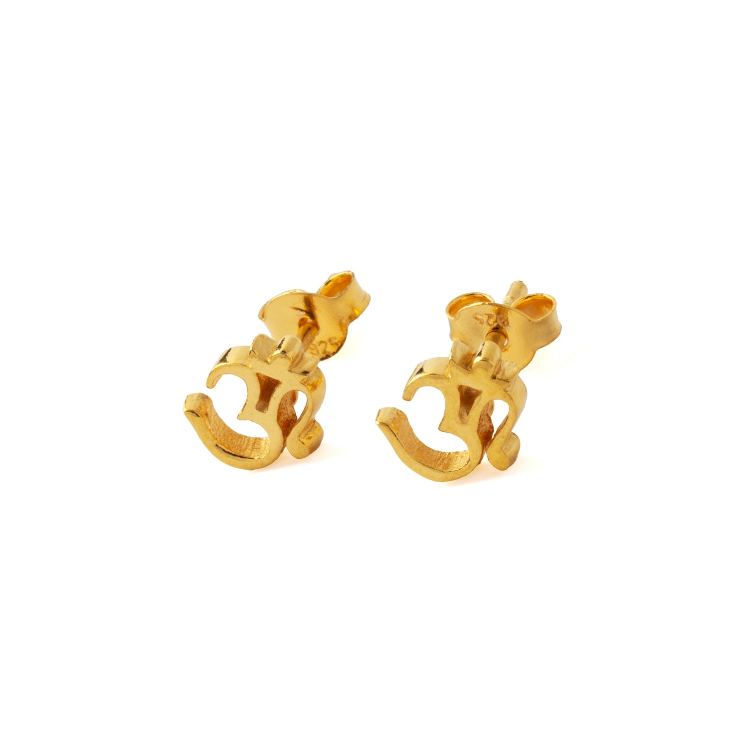 Om Ear Studs