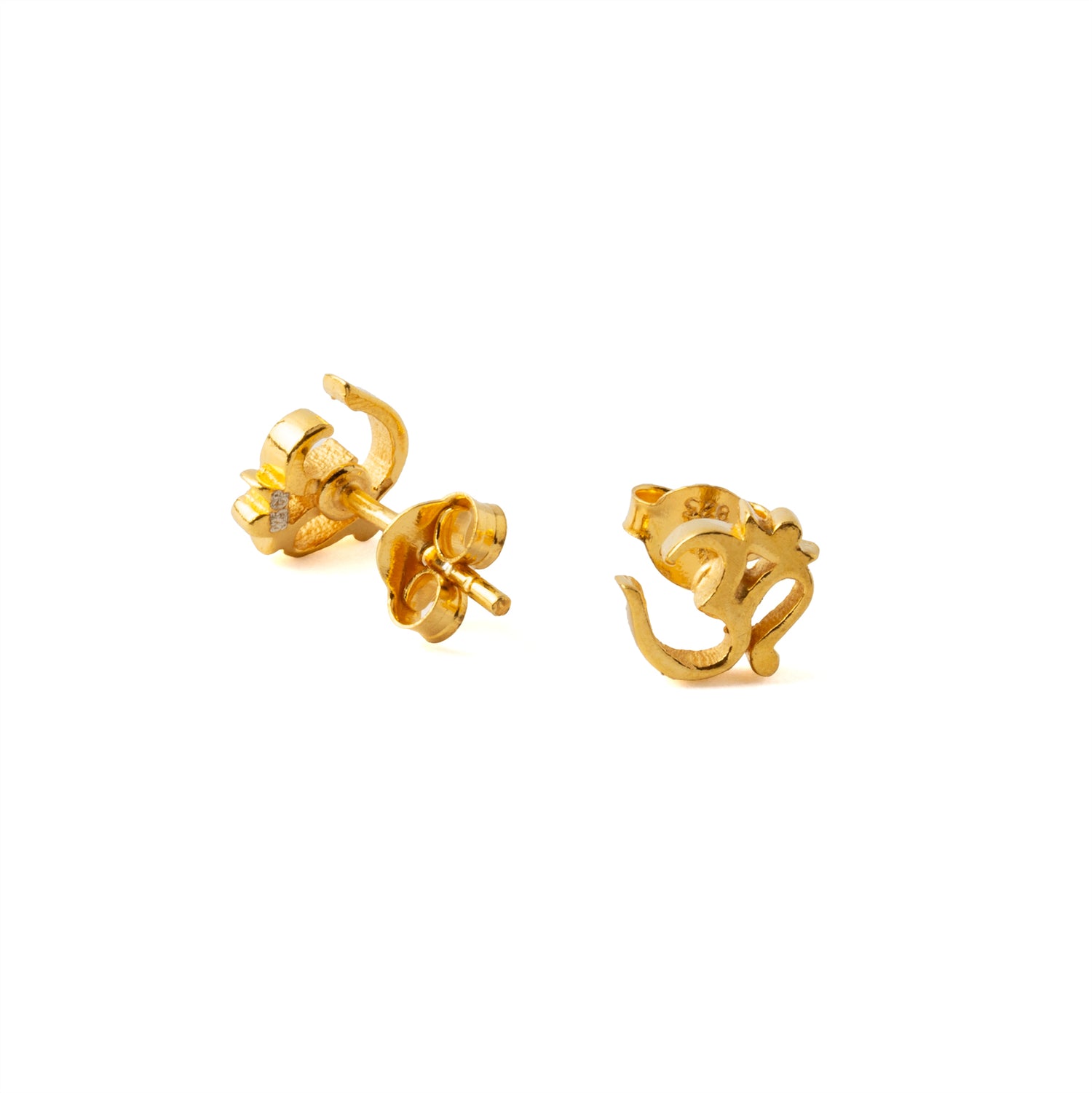 Om Ear Studs