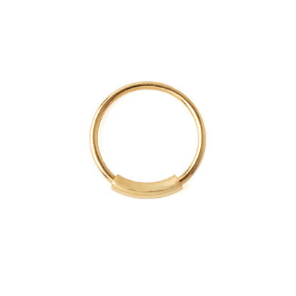 18K Gold Pirate Nose Ring