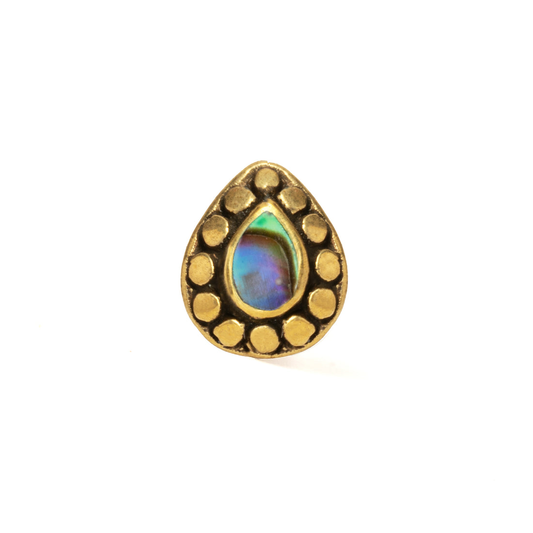 Golden Tara Labret with Abalone