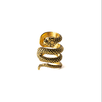 Golden Mamba Ear Cuff