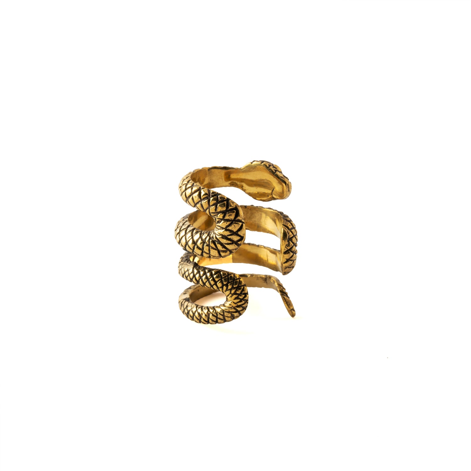 Golden Mamba Ear Cuff