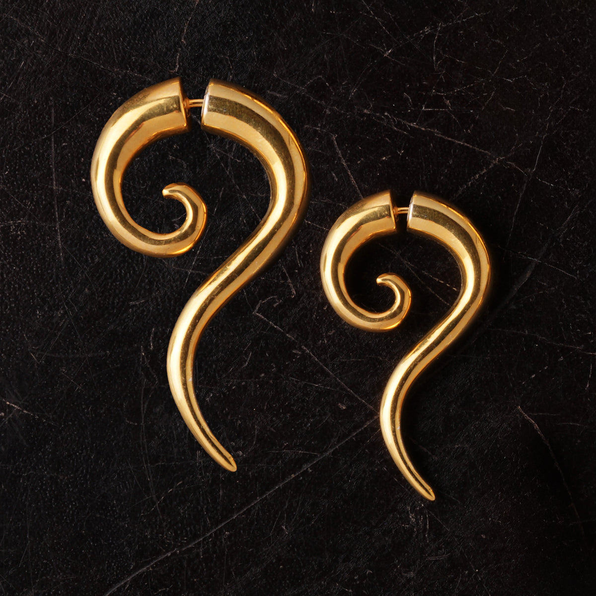 Haku Gold Earrings