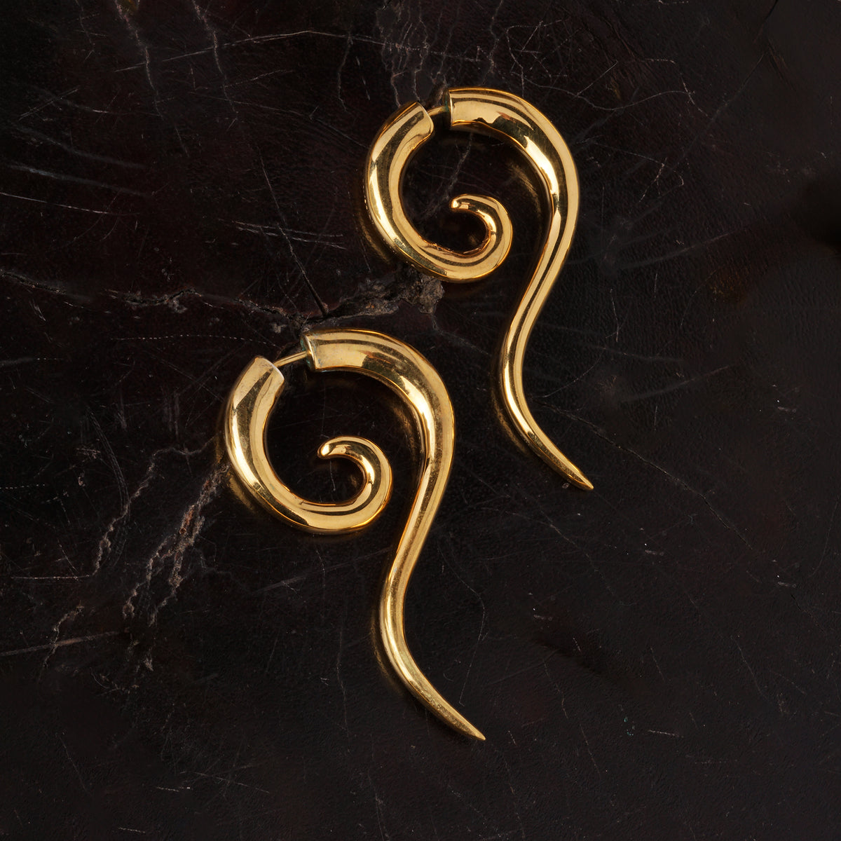Haku Gold Earrings