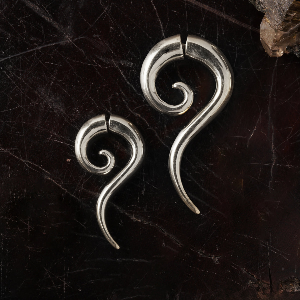 Haku Silver Earring