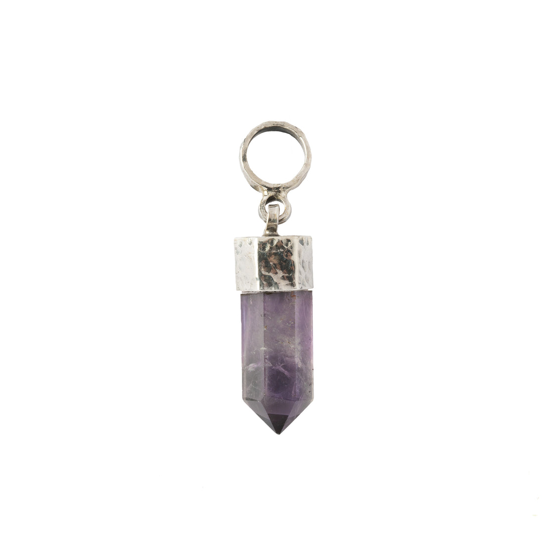 Silver Pendant with Stones
