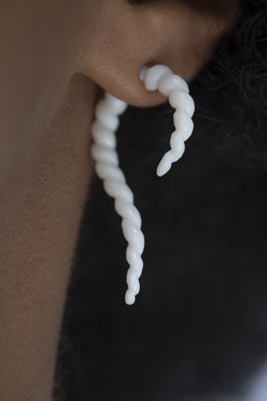 Twisted Hook Ear Stretches