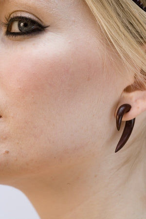 Matau Fish Hook Earrings