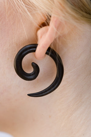 Koru Spiral Ear Stretchers