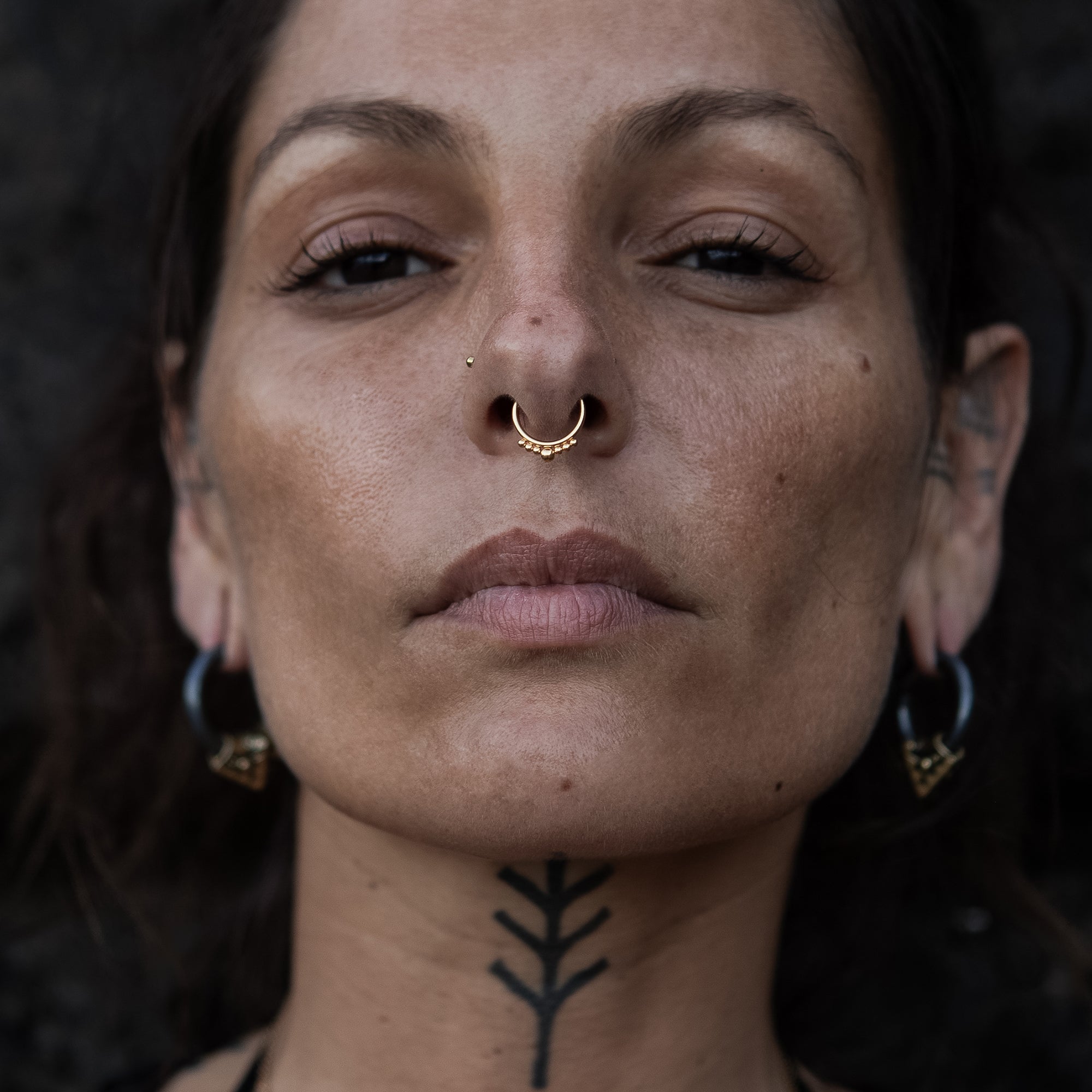 Golden Marjani Septum Clicker