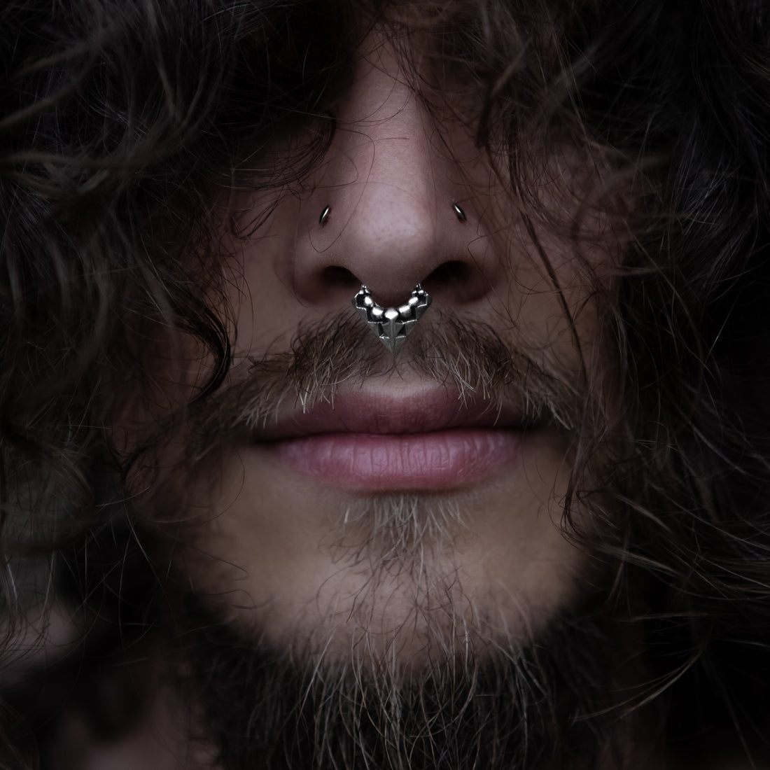 Karnataka Silver Septum Ring