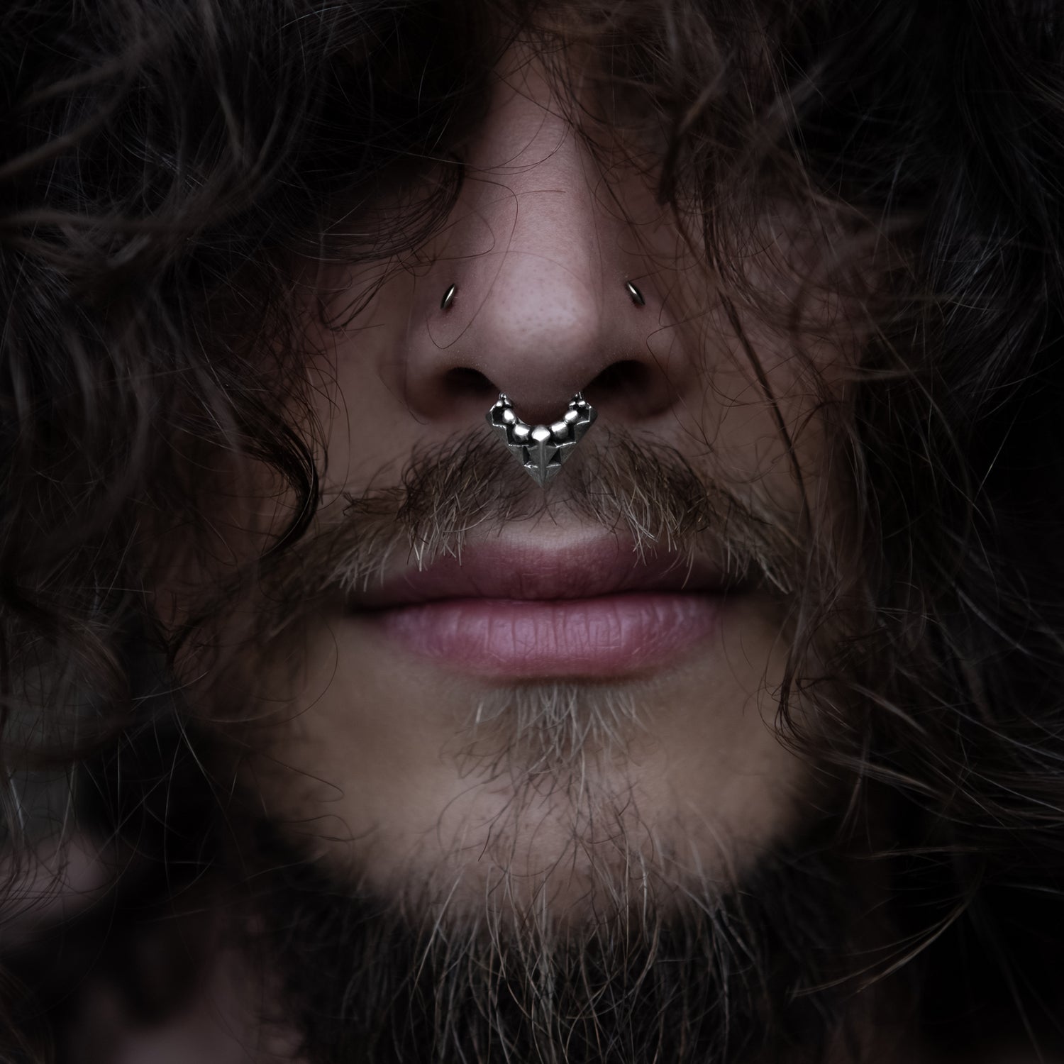 Karnataka Silver Septum Ring