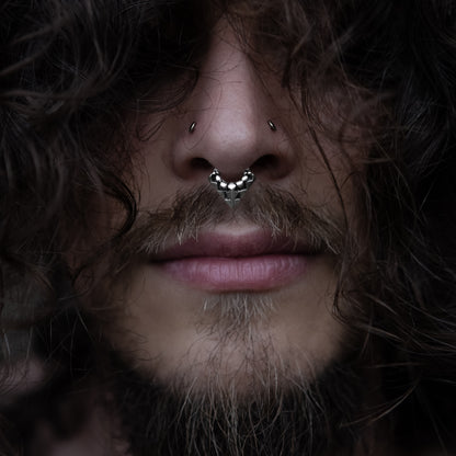 Karnataka Silver Septum Ring