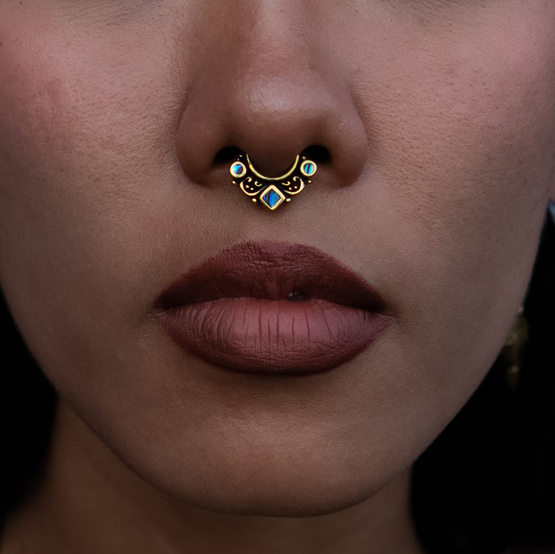 Agatha Abalone Septum