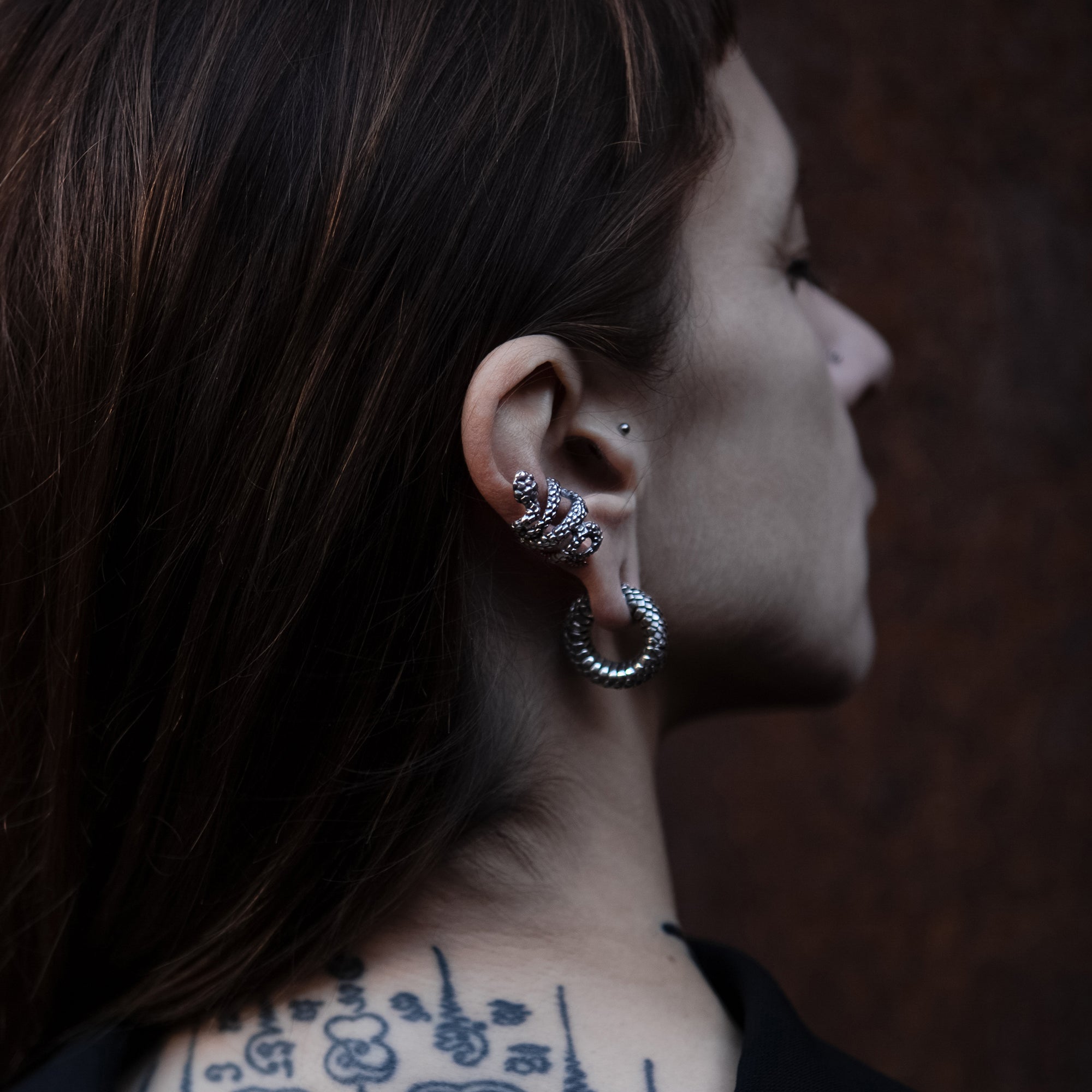 Serpent Ear Cuff