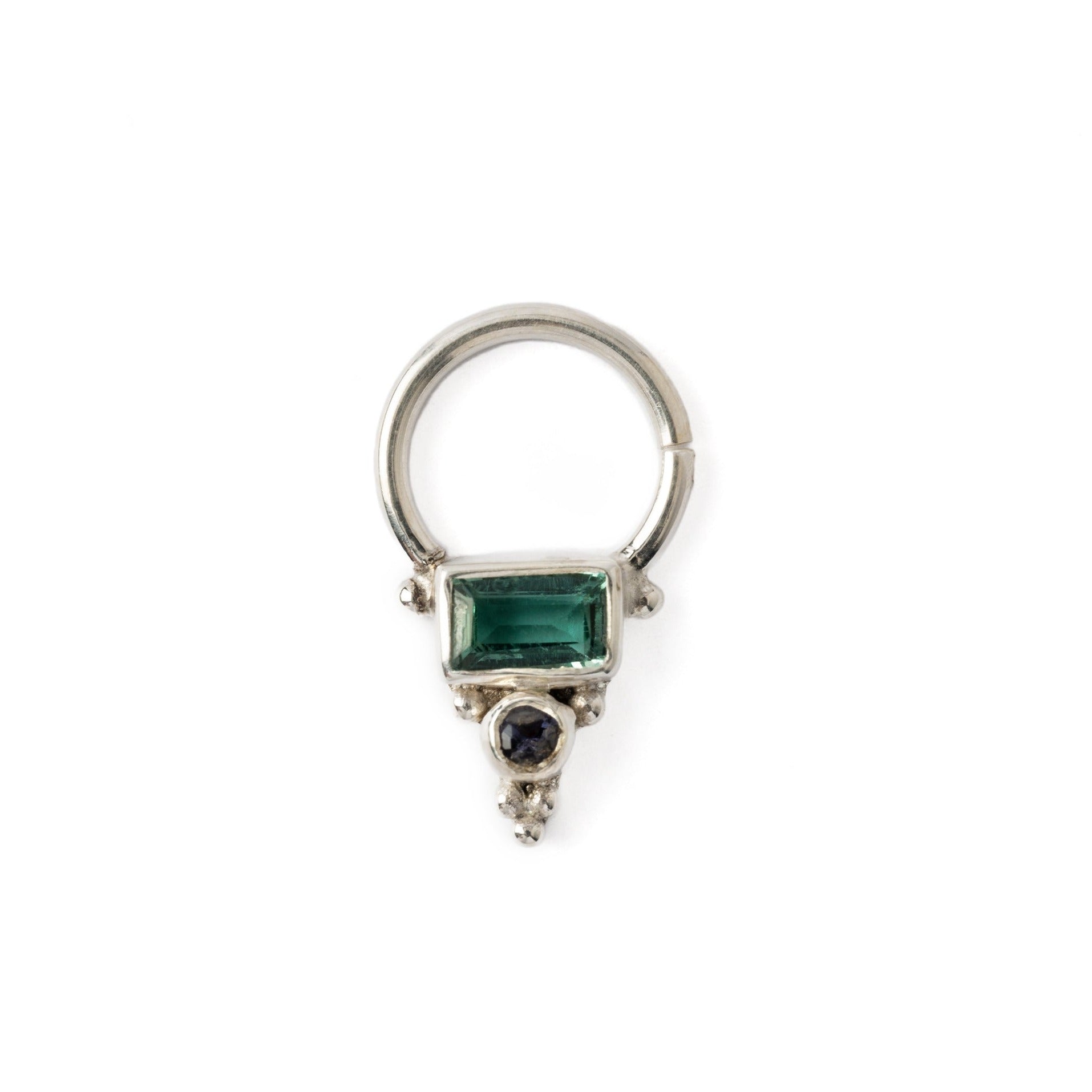 Jade on sale septum ring