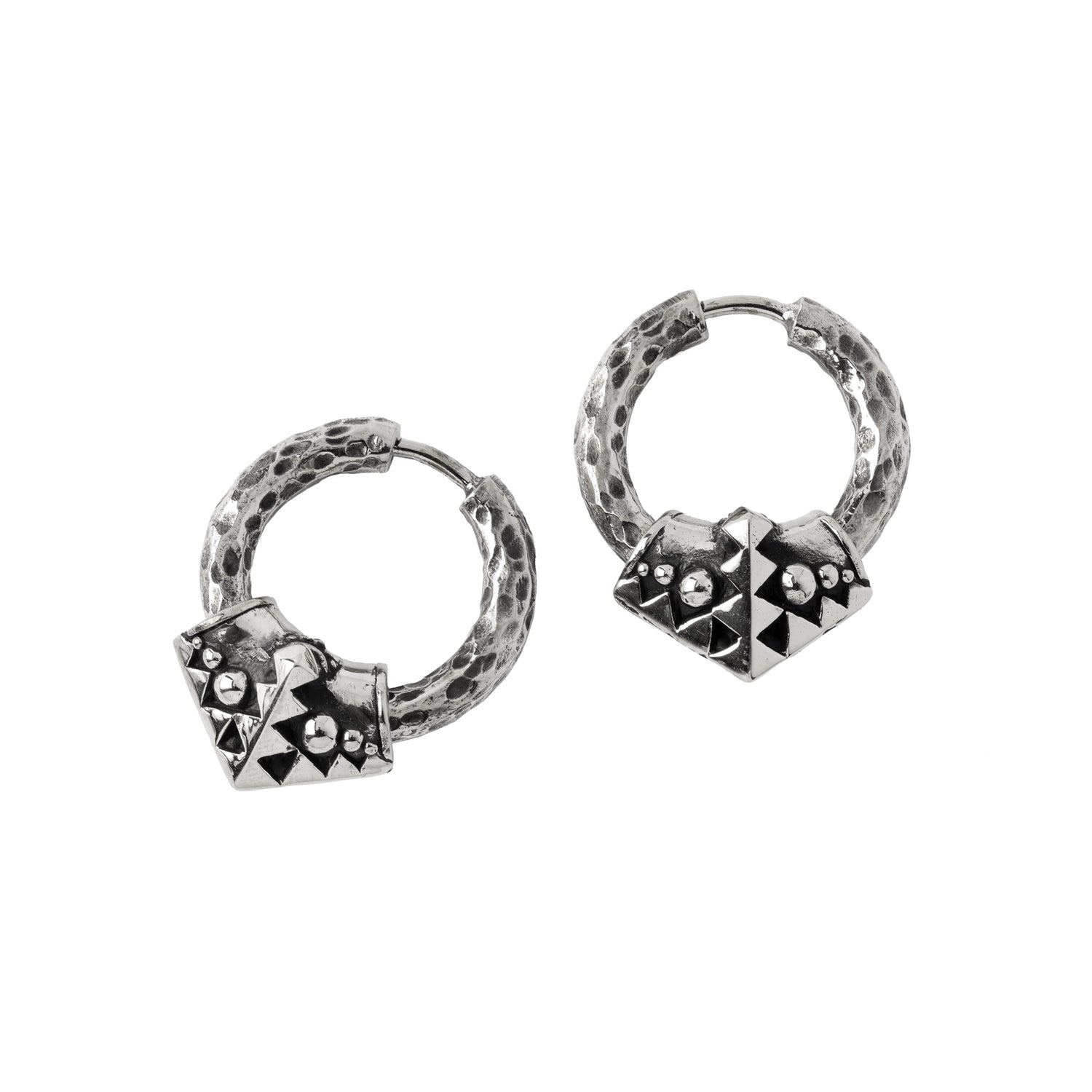 Karnataka Silver Hoop Earrings