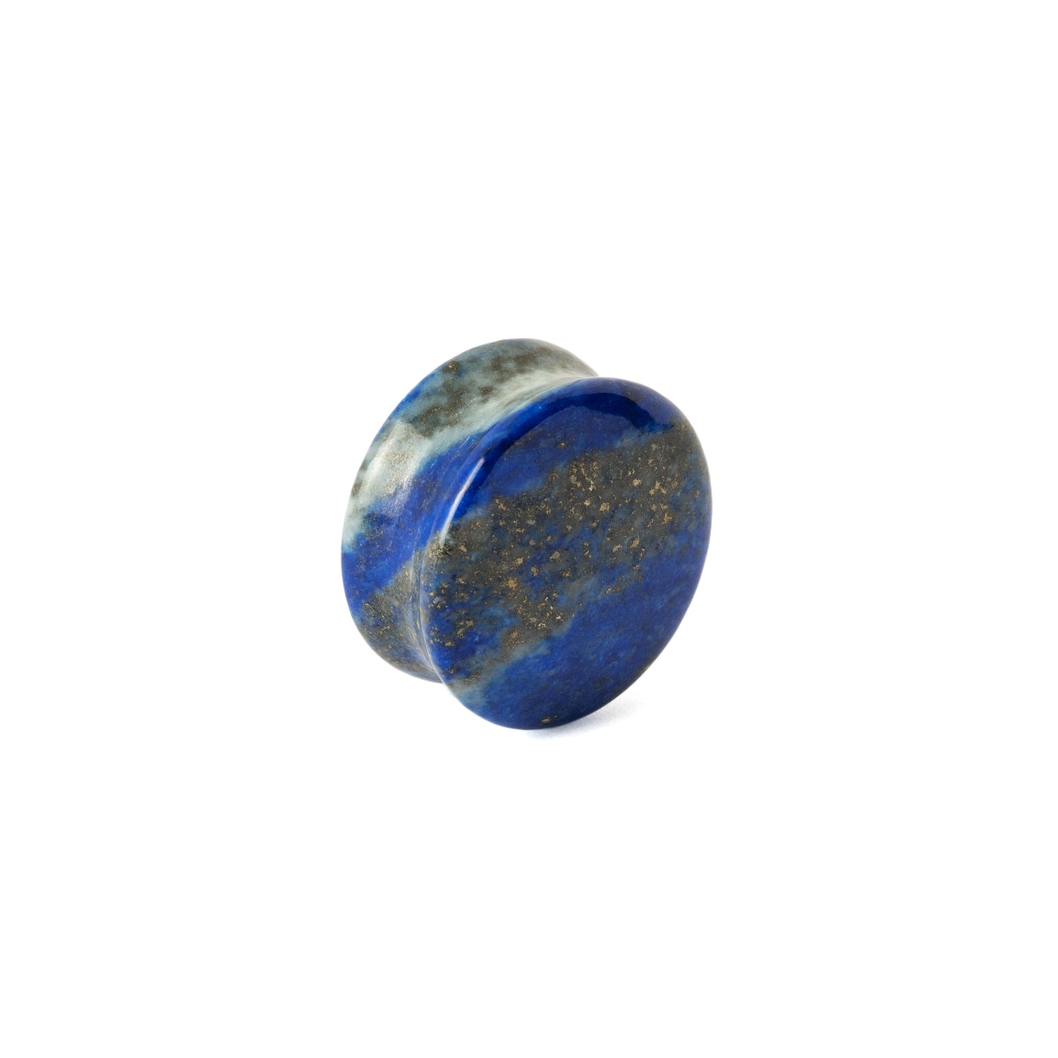 Two Lapis Lazuli Plugs right side view