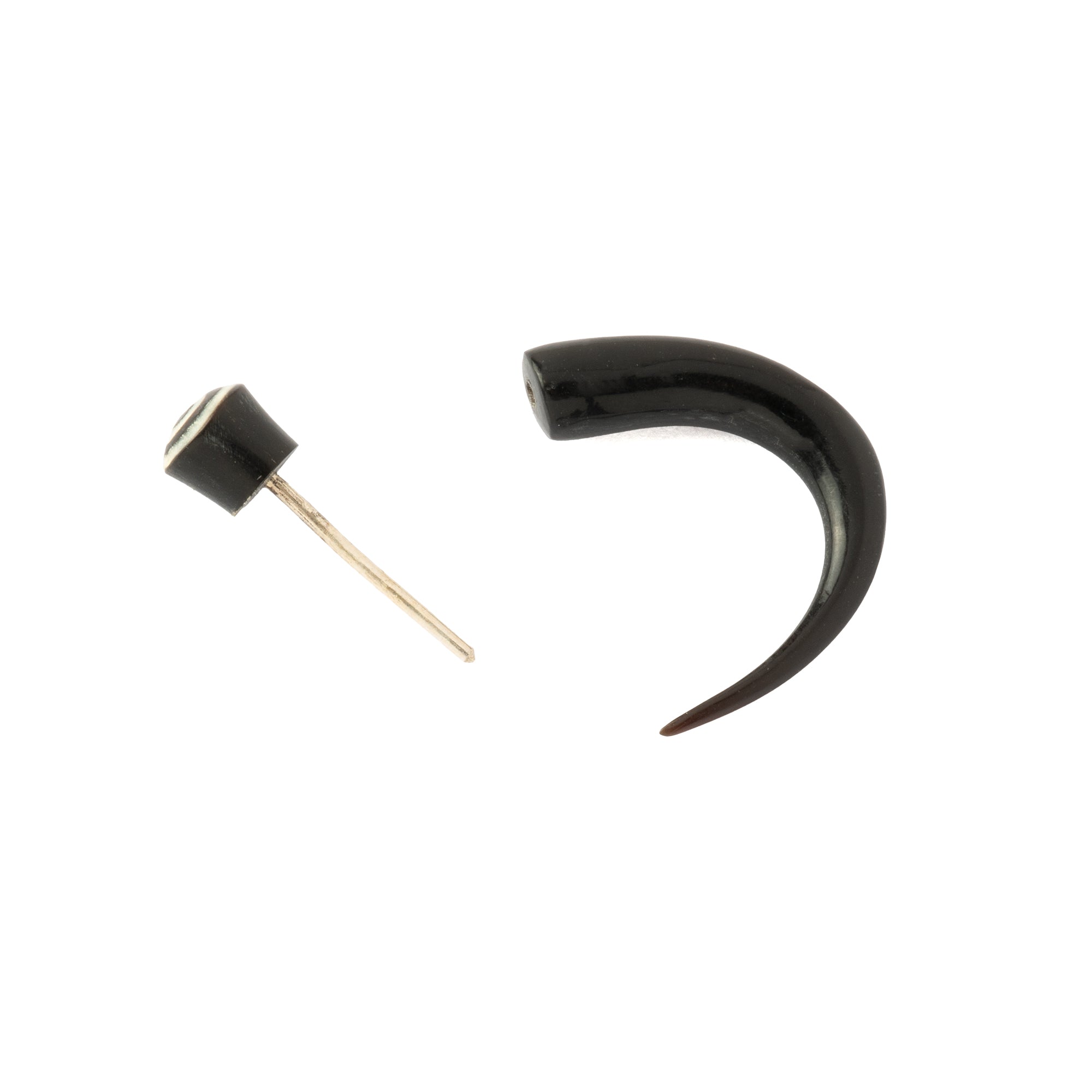 Las Dalias Spiral Fake Gauge Earrings