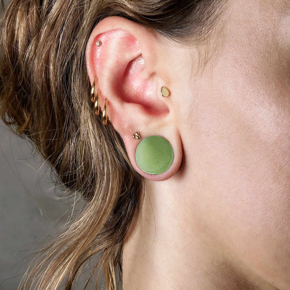 Light Jade Plugs