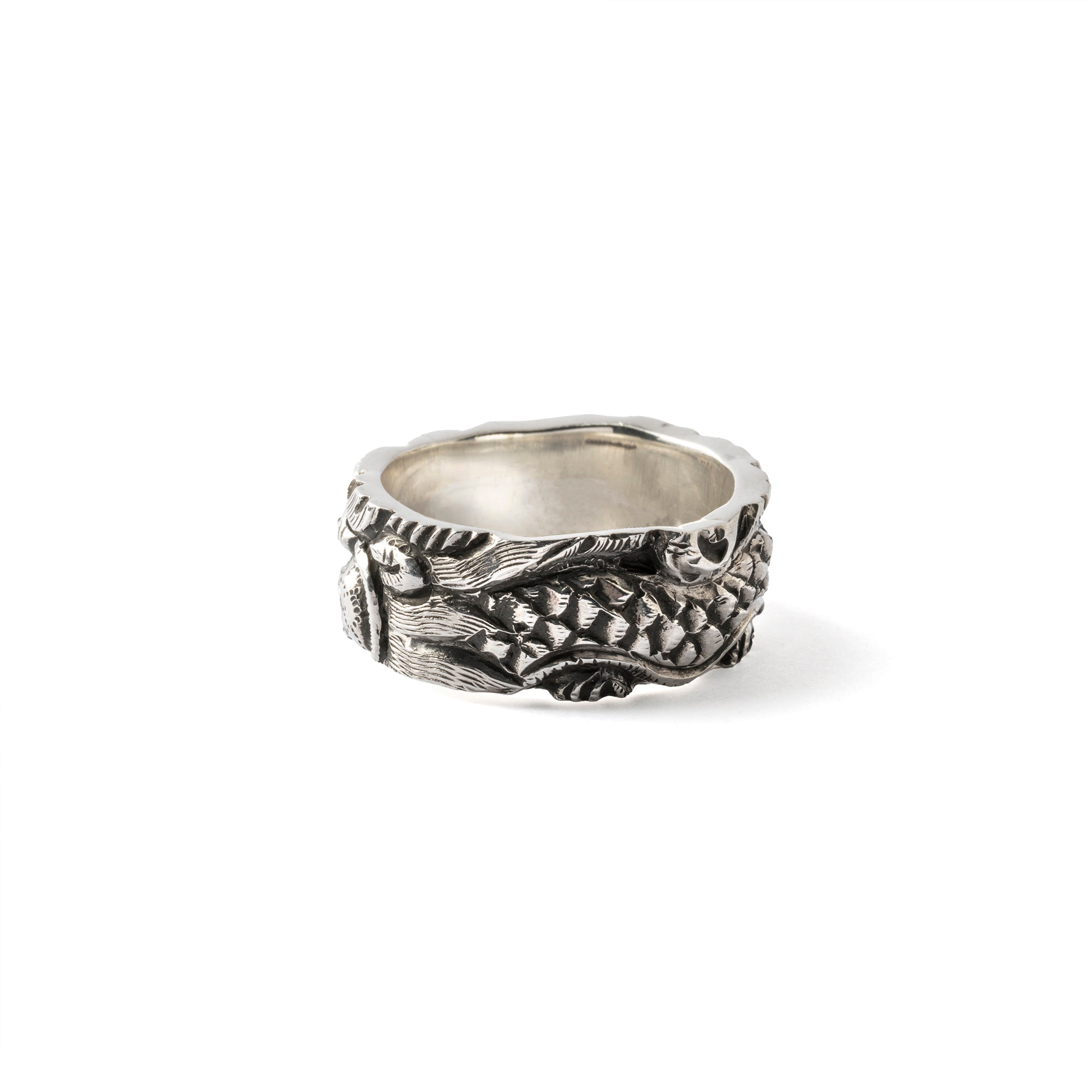 Loong Silver Ring