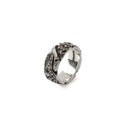 Loong Silver Ring