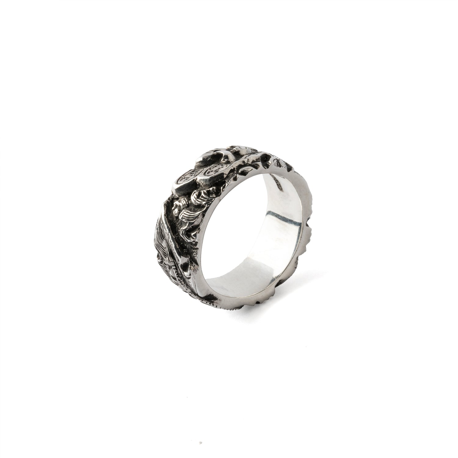 Loong Silver Ring