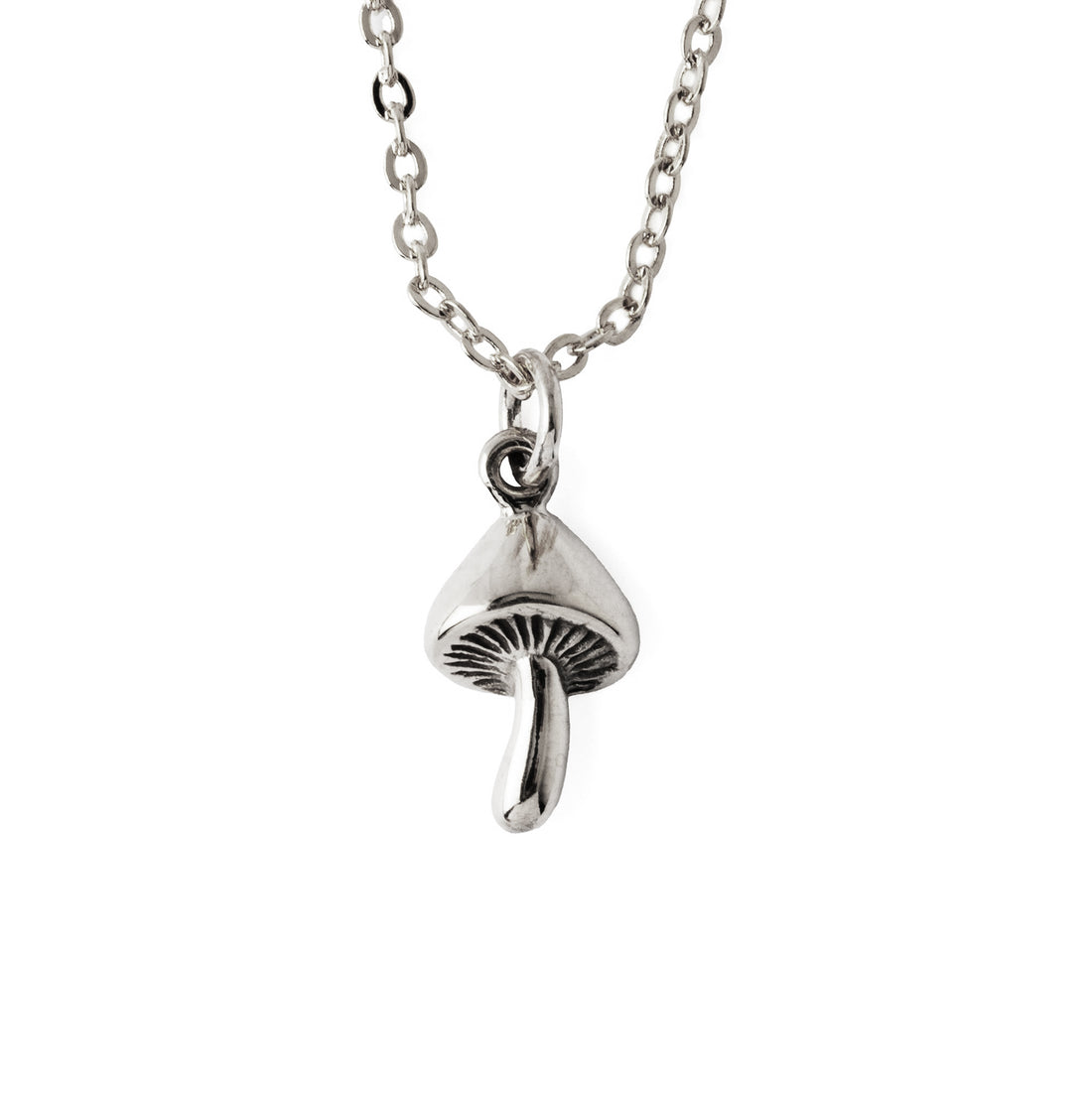 Magic Mushroom Silver Charm