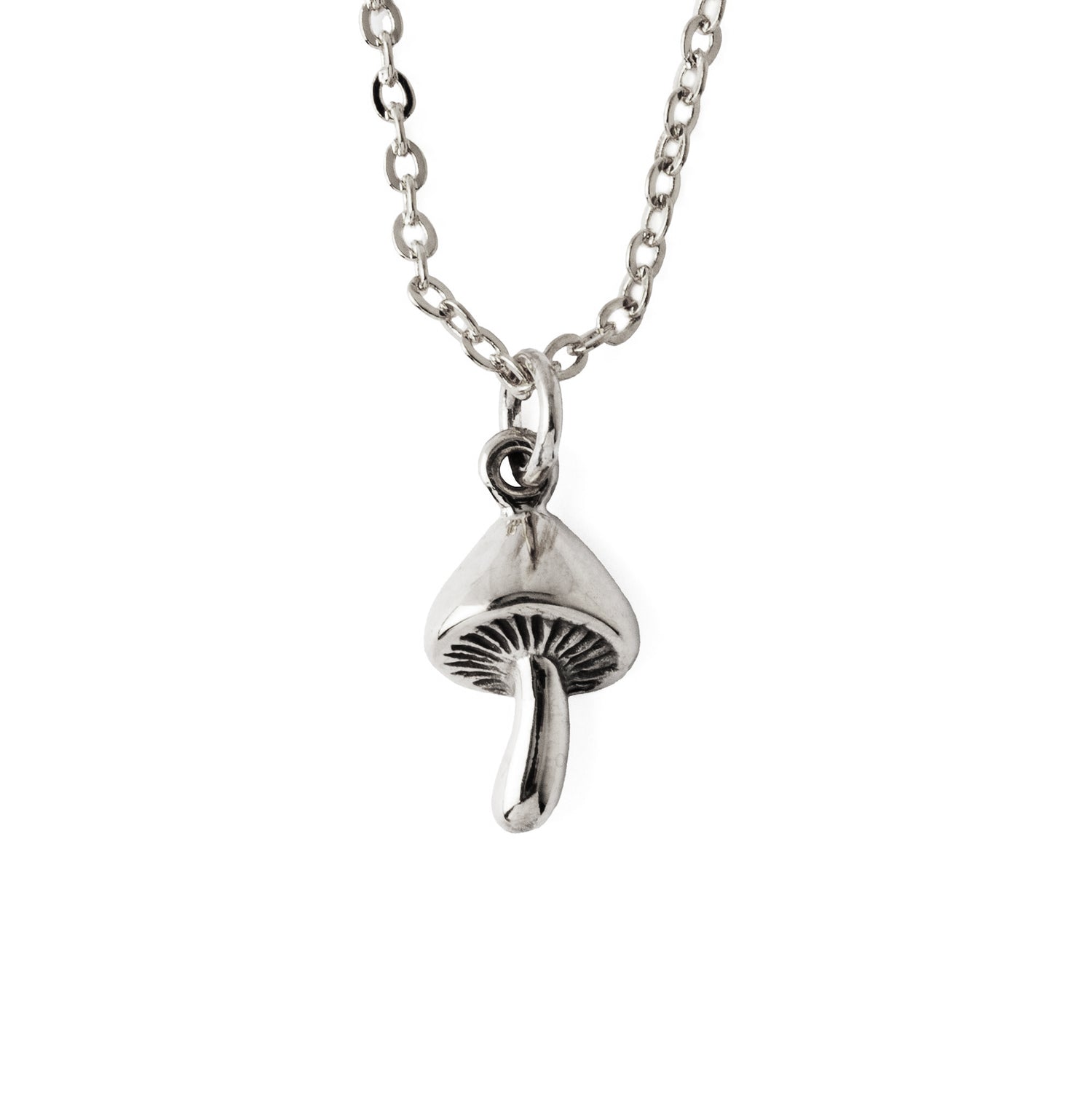 Magic Mushroom Silver Charm