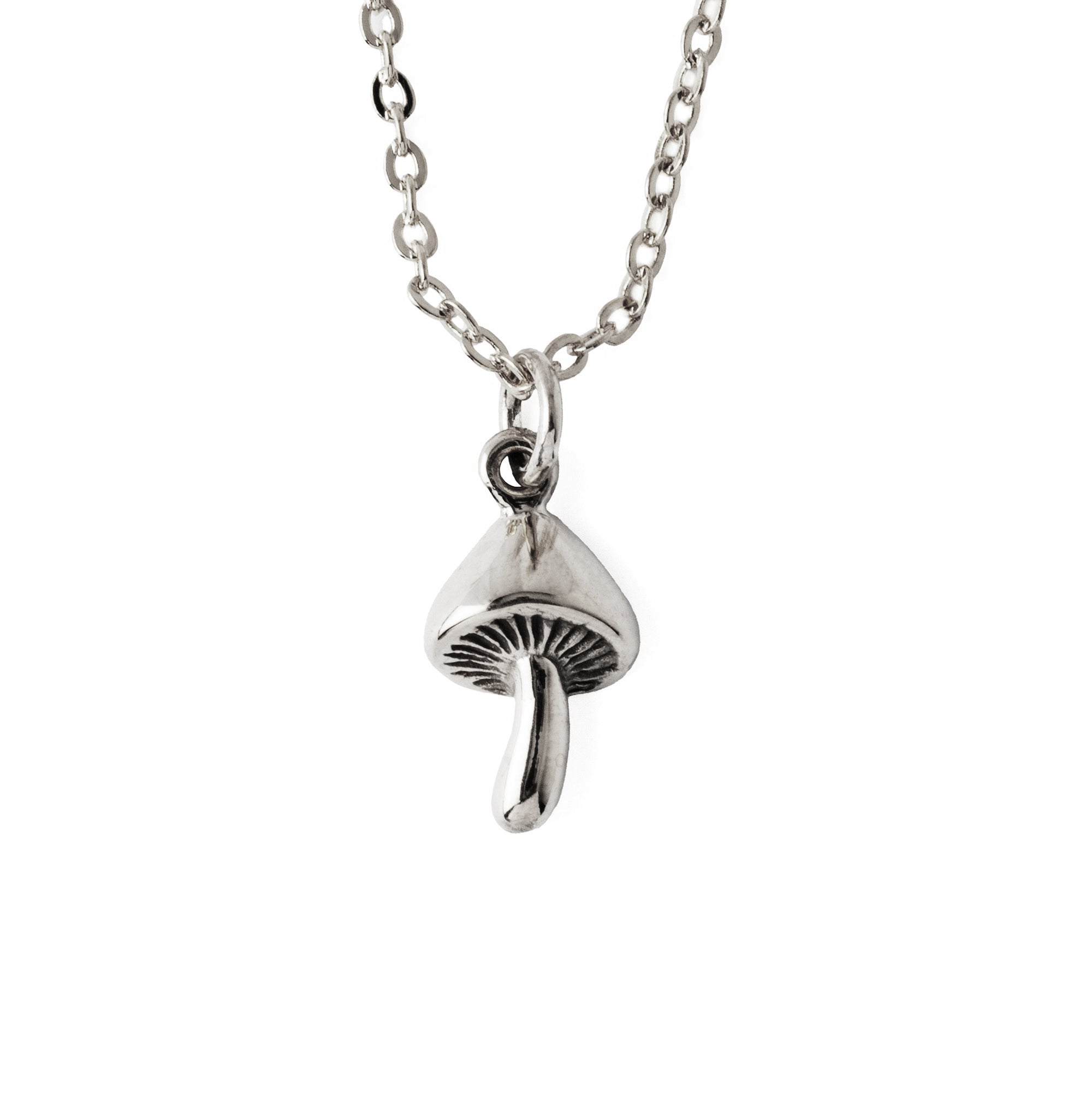 Magic Mushroom Silver Charm